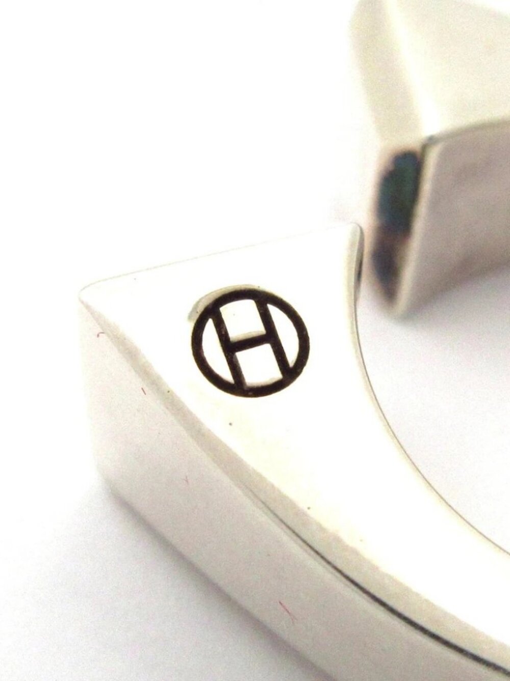 HERMES Clou de Forge Silver 2******** Ring - Picture 7 of 7